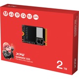ADATA XPG GAMMIX S55 2 TB SSD Zwart, PCIe 4.0 x4, NVMe 1.4, M.2 2230