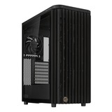 ASUS ProArt PA401 Wood Edition - Tempered Glass Panel midi tower behuizing Zwart | 2x USB-A | 2x USB-C | Window