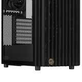 ASUS ProArt PA401 Wood Edition - Tempered Glass Panel midi tower behuizing Zwart | 2x USB-A | 2x USB-C | Window