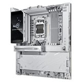 ASUS ROG CROSSHAIR X870E GLACIAL socket AM5 moederbord Wit, RAID, 2x 10Gb-LAN,  Wi-Fi 7, BT, Sound, E-ATX