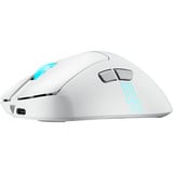 ASUS ROG Keris II Origin Gaming Mouse Wit, 42.000 dpi, RGB, USB, 2.4GHz, Bluetooth
