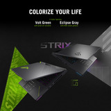 ASUS ROG Strix G16 G614PM-RV224W 16"  gaming laptop Grijs | R9 8940HX | RTX 5060 | 16 GB | 1 TB SSD