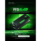 ATK RS6 Air Esports Hall Effect Keyboard Zwart, US lay-out (QWERTY), 65%, RGB