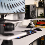 Arozzi Arena Desk Riser Large - White bevestiging Wit
