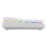 CHERRY XTRFY K33 Compact Wireless RGB gaming toetsenbord Wit, US lay-out (QWERTY), Mem-chanical, 75%, 75%, ABS keycaps, 2.4 GHz / Bluetooth / USB