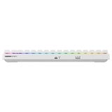 CHERRY XTRFY K33 Compact Wireless RGB gaming toetsenbord Wit, US lay-out (QWERTY), Mem-chanical, 75%, 75%, ABS keycaps, 2.4 GHz / Bluetooth / USB