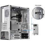 Chieftec UNI BS-20B-OP mini tower behuizing Zwart | 3x USB-A | 1x USB-C