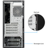 Chieftec UNI BS-20B-OP mini tower behuizing Zwart | 3x USB-A | 1x USB-C