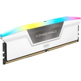 Corsair 32 GB DDR5-6400 (2x 16 GB) Kit werkgeheugen Wit, CMH32GX5M2B6400C36W, Vengeance RGB, XMP 3.0