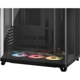 Corsair AIR 5400 RS-R ARGB  midi tower behuizing Zwart | 3x USB-C | RGB | Tempered Glass