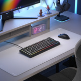 Corsair K55 CORE TKL Tenkeyless RGB gaming toetsenbord Zwart, US lay-out (QWERTY), Membraan, RGB