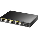 Cudy 24-Port 10/100M PoE+ Switch Zwart