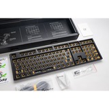 Ducky One 3 ANSI layout Barebone RGB mechanisch toetsenbord Zwart, US lay-out (QWERTY), 100%, RGB leds, hot swap, Barebone