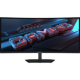 GIGABYTE  34" Curved UltraWide gaming monitor Zwart/grijs