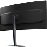 GIGABYTE  34" Curved UltraWide gaming monitor Zwart/grijs
