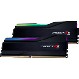 G.Skill 96 GB DDR5-6400 Kit werkgeheugen Zwart, F5-6400J3239F48GX2-TZ5RK, Trident Z5 RGB, XMP