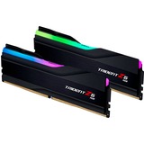 G.Skill 96 GB DDR5-6400 Kit werkgeheugen Zwart, F5-6400J3239F48GX2-TZ5RK, Trident Z5 RGB, XMP