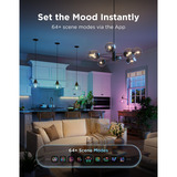 Govee Edison bulb E27 ledlamp 2 stuks, 2.4GHz wifi, Bluetooth