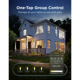 Govee Edison bulb E27 ledlamp 2 stuks, 2.4GHz wifi, Bluetooth