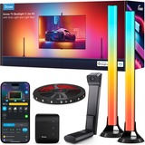 Govee TV Backlight 3 Lite Kit with Strip Ligth and Ligth Bars verlichting 2,4GHz wifi, Bluetooth, voor 55 - 65 inch tv's