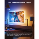 Govee TV Backlight 3 Lite Kit with Strip Ligth and Ligth Bars verlichting 2,4GHz wifi, Bluetooth, voor 55 - 65 inch tv's