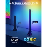 Govee TV Backlight 3 Lite Kit with Strip Ligth and Ligth Bars verlichting 2,4GHz wifi, Bluetooth, voor 55 - 65 inch tv's
