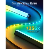 Govee TV Backlight 3 Lite Kit with Strip Ligth and Ligth Bars verlichting 2,4GHz wifi, Bluetooth, voor 55 - 65 inch tv's