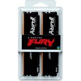 Kingston FURY 16 GB DDR5-6000 Kit werkgeheugen Zwart, KF560C30BBK2-16, Fury Beast, XMP