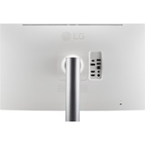 LG 27UQ850-W 27" 4K UHD monitor Wit, 2x HDMI, 1x DisplayPort, 1x USB-B 3.2 (5 Gbit/s)