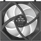 Lian Li UNI FAN SL-INF FLEX 120 RGB case fan Zwart, 120 x 124 x 28 mm, PWM