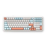 MCHOSE K99 V2 Wireless Gasket Mount Mechanical Keyboard Wit, US lay-out (QWERTY), Kailh Box Icy Creamsicle, 99%, RGB, PBT Keycaps, Hot-Swap, 2.4 GHz | Bluetooth | USB-C