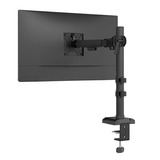 Neomounts DS60-600BL1 Monitorarm 10-32" - Quick-fix - 180°-stop Zwart