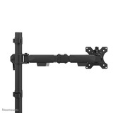 Neomounts DS60-600BL1 Monitorarm 10-32" - Quick-fix - 180°-stop Zwart