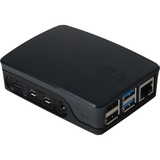 Raspberry Pi Foundation Behuizing voor Raspberry Pi 4 B Zwart/grijs