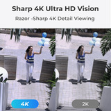 Reolink G440 + Solar Panel 2 beveiligingscamera Wit, 4K, 8MP, 4G LTE, Incl. Solar Panel 2 + 64GB micro SD-kaart 