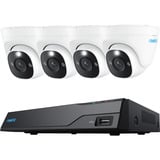Reolink NVS8-8MD4, Intelligent 4K UHD Kit beveiligingscamera 4 stuks, 5 MP, PoE, 2 TB