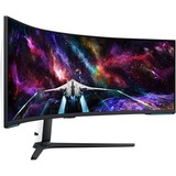 Samsung Odyssey Neo G95NC 57" 4K Ultra HD Curved UltraWide gaming monitor Wit/zwart, 1x DisplayPort, 3x HDMI, 2x USB-A, 240 Hz