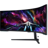 Samsung Odyssey Neo G95NC 57" 8K UHD Curved UltraWide gaming monitor Wit/zwart, 3x HDMI, DisplayPort, 2x USB-A, 2x USB-B, 240 Hz