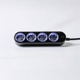 Shelly Power Strip Gen4 4-voudige stekkerdoos Zwart, 4x stekker, WiFi, Bluetooth, Zigbee