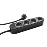 Shelly Power Strip Gen4 stekkerdoos Zwart, WiFi, Bluetooth, Zigbee