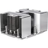 SilverStone XE02-SP5 cpu-koeler Zilver/zwart, 4-pin PWM