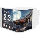 Thermaltake MAGCurve 360 Ultra ARGB Sync AIO Liquid Cooler - Snow Edition waterkoeling Wit