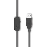 Trust Ozo Over-ear USB-headset   Zwart, 24132, Pc