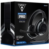 Turtle Beach Stealth Pro-gamingheadset gaming headset Zwart, PlayStation 5, PlayStation 4, PC, Mac, Nintendo Switch, Smartphone, Bluetooth