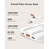 VEGER C11 powerbank 10.000mAh Wit