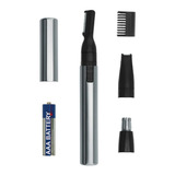 Wahl Home Products Micro Groomsman neus- en oorhaartrimmer Zilver/zwart