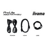 iiyama ProLite XB2797HSU-B1 27" monitor Zwart, 120 Hz, HDMI, DisplayPort, USB-C, Audio