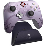 8BitDo Ultimate 2 Wireless Controller - Honkai: Star Rail - Evernight Donkerpaars, 2.4 GHz / Bluetooth, USB, Pc