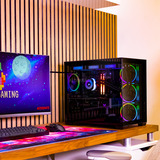 ALTERNATE Ryzen 7 - RTX 5070 TI Gaming pc Powered by ASUS Zwart | R7 9800X3D | RTX 5070 Ti | 32 GB | 2 TB SSD