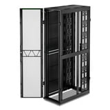 APC NetShelter SX, Server Rack Enclosure, Gen 2, 52U Zwart/groen, 2436H x 600W x 1200D mm, AR3308B2